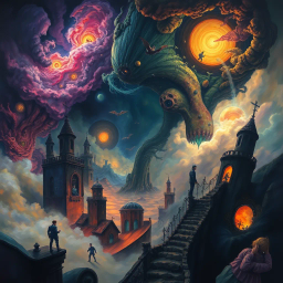 Nightmare Chronicles: Whose Nightmare Is It Anyway? - Text-based game