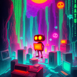 Haunted Bytes: Whose Data is it Anyway? - Text-based game