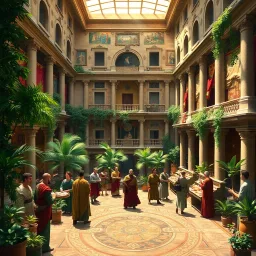 Echoes of the Atrium - Text-based game
