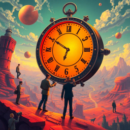 Chronocrack: Whose Time Is It Anyway? - Text-based game