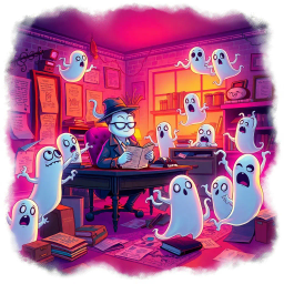 Whose Ghost is It, Anyway? - Text-based game