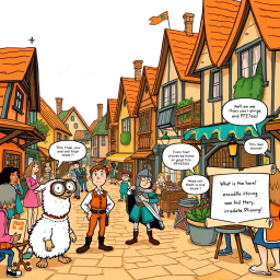 Chronicles of the Clueless: Whose Quest Is It Anyway? - Text-based game