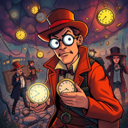 Chrono Caper: Whose Time Is It Anyway? - Text-based game