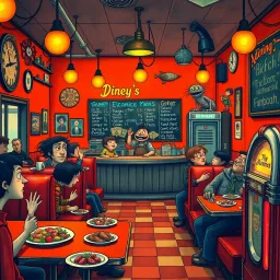 Diner of Destiny - Text-based game
