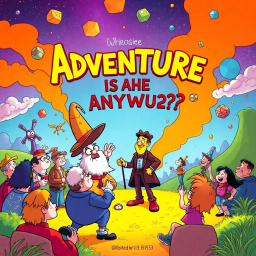 Whose Adventure Is It Anyway? - Text-based game