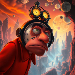 Dark Comedy / Time Travel text games