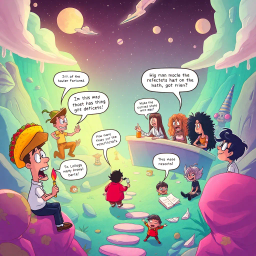 Whose Story is it Anyway? - Text-based game