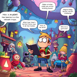 MetaQuest: Who's the Hero, Anyway? - Text-based game