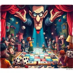Whose Game Is It Anyway? - Text-based game