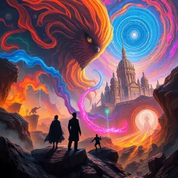 Spectrum Wars: Which Dimension Is It Anyway? - Text-based game