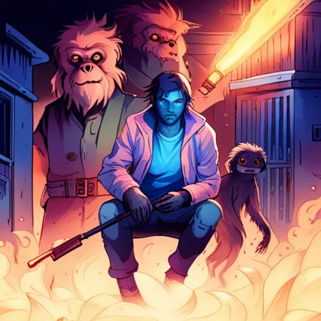 Blue Monkey Infection