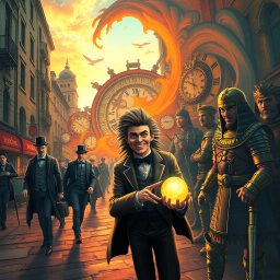 Chrono Caper: Whose Time Is It Anyway? - Text-based game