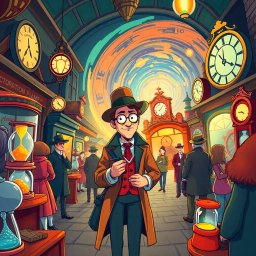 ChronoCaper: Whose Time Is It Anyway? - Text-based game