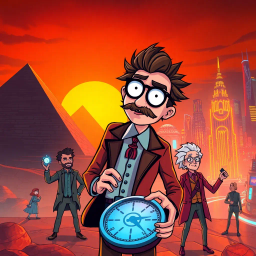 ChronoCaper: Whose Time Is It Anyway? - Text-based game