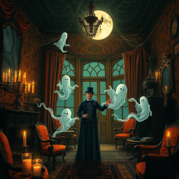 Whose Haunt Is This? - Text-based game