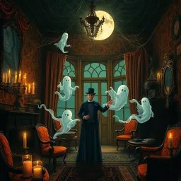Whose Haunt Is This? - Text-based game