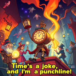 ChronoCapers: Who's Time Is It Anyway? - Text-based game