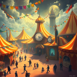 ChronoCarnival: Whose Time is it Anyway? - Text-based game