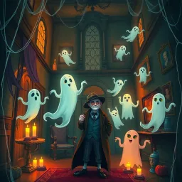 Whose Haunt is This? - Text-based game