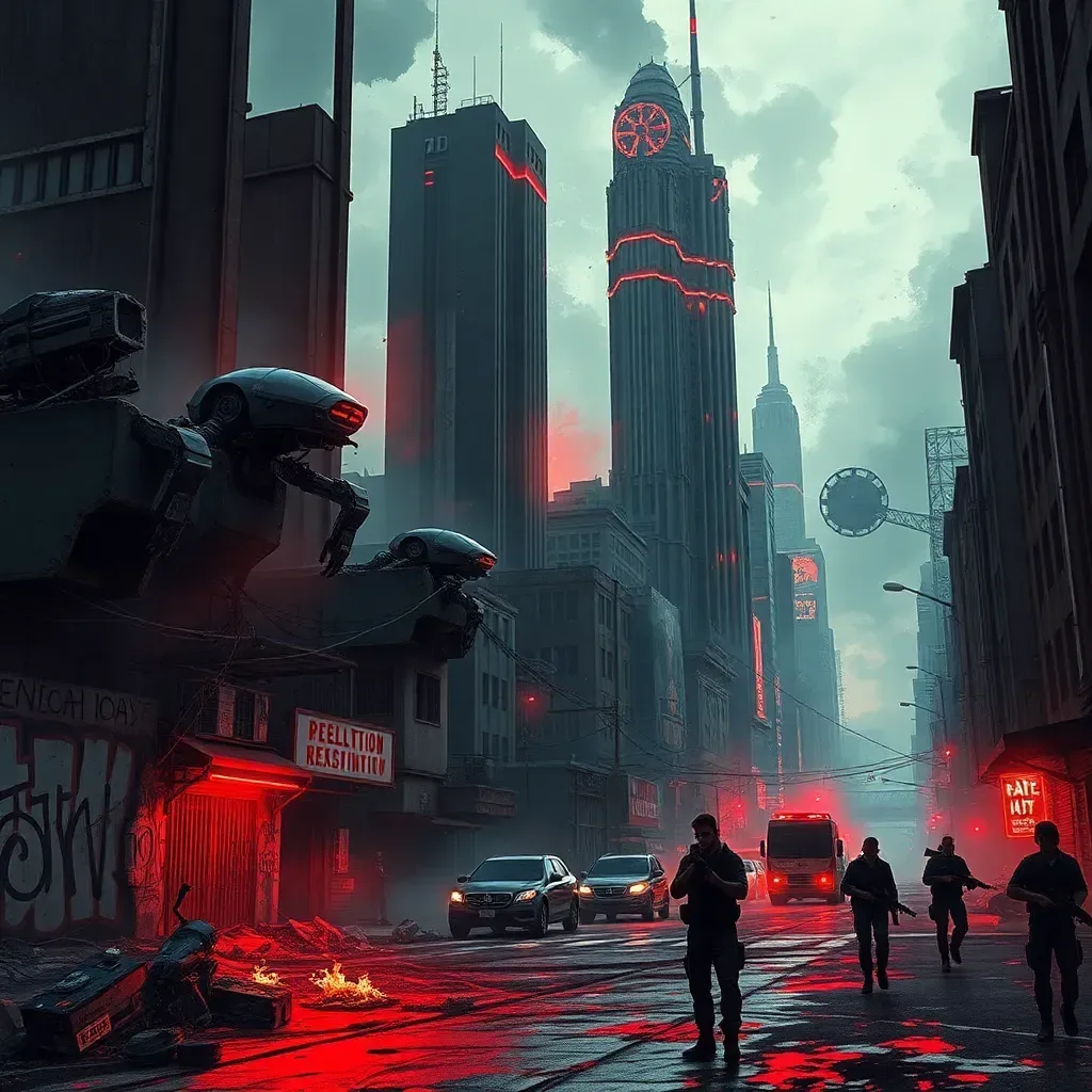 Escape from Robot Uprising
