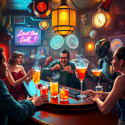 Chronococktail: Whose Time Is It Anyway? - Text-based game