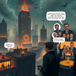 Outrageous Oligarchs - Text-based game