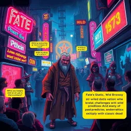 Fate's Static: The Prophecy Paradox - Text-based game
