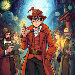 ChronoCaper: Who's Time is it, Anyway? - Text-based game