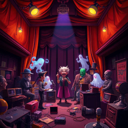 Whose Ghost Is It Anyway? - Text-based game