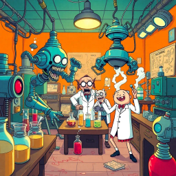 Whose Lab Is It Anyway? - Text-based game