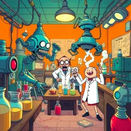 Whose Lab Is It Anyway? - Text-based game