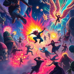 Spectrum Wars: Which Dimension Is It Anyway? - Text-based game