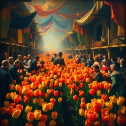 Tulip Tycoon: The Great Bloom - Text-based game