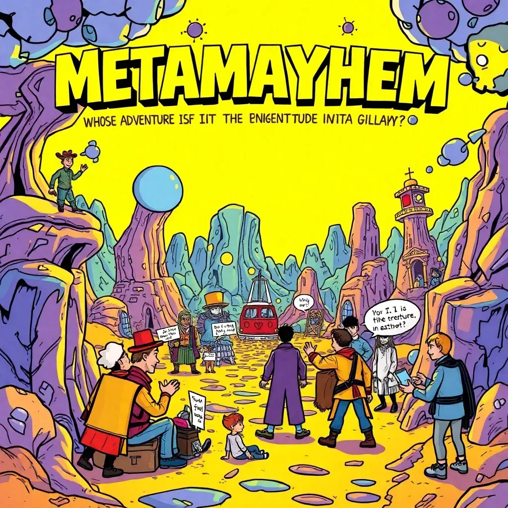 Metamayhem: Whose Adventure Is It Anyway?