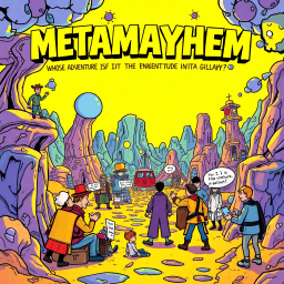 Metamayhem: Whose Adventure Is It Anyway? - Text-based game