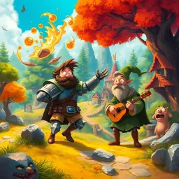 Chronicles of the Clueless: Whose Quest is it Anyway? - Text-based game