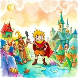 Chronicles of the Clueless: Whose Quest is it Anyway? - Text-based game