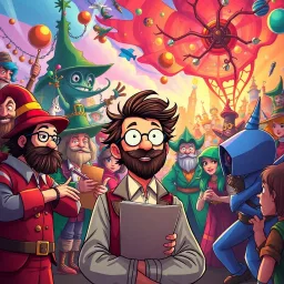 MetaMayhem: Whose Adventure Is It Anyway?