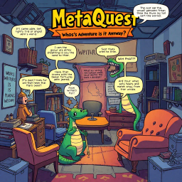 MetaQuest: Whose Adventure Is It Anyway? - Text-based game