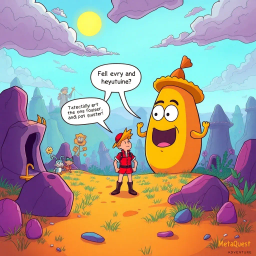 MetaQuest: Whose Adventure Is It Anyway? - Text-based game
