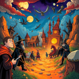 MetaQuest: Whose Adventure Is It Anyway? - Text-based game