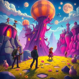 Metaquest: Whose Adventure is it Anyway? - Text-based game