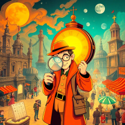 Chrono Caper: Whose Time Is It, Anyway? - Text-based game