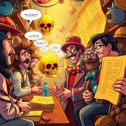 Relic Rumble: Whose Is It Anyway? - Text-based game