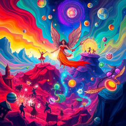 Spectrum Wars: Whose Dimension Is It Anyway? - Text-based game
