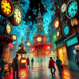 Chronochaos: Whose Time Is It Anyway? - Text-based game
