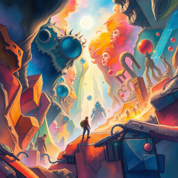 Spectrum Wars: Which Dimension Is It Anyway? - Text-based game