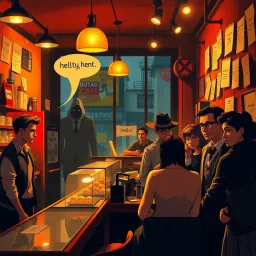 Who Said Hello? - Text-based game