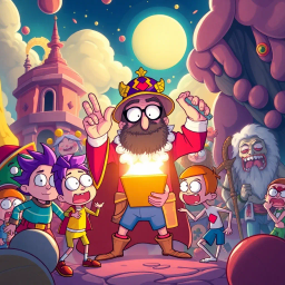 MetaQuest: Whose Adventure Is It Anyway? - Text-based game