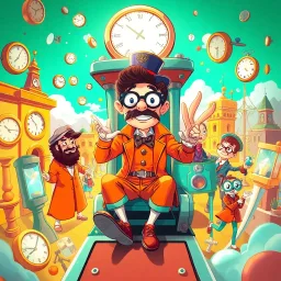 ChronoChaos: Whose Time is It Anyway? - Text-based game
